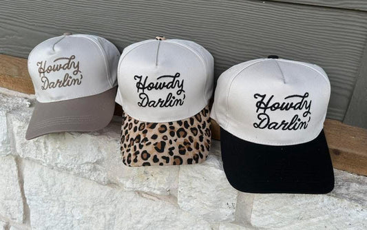 Canvas HOWDY Trucker Hat