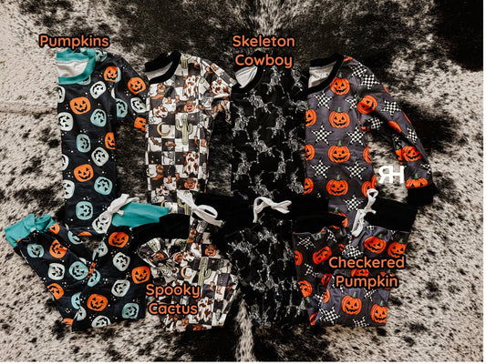 Halloween Jammies - Jogger Style