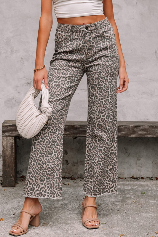 Leopard Jeans